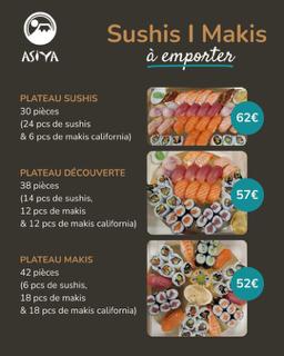 ASIYA - Menu Image 1